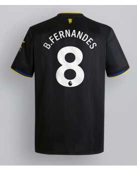 Manchester United Bruno Fernandes #8 Maglia Gara Terza Repliche 2025-26 Maniche Corte Manchester United Bruno Fernandes #8 Maglia Gara Terza Repliche 2025-26 Maniche Corte